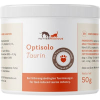Produktbild von Futtermedicus Optisolo Taurin Pulver zur Herzunterstützung 1000g