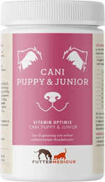 Futtermedicus Vitamin Optimix Cani Puppy & Junior Vitamin-Mineral-Pulver zur Unterstützung des Immunsystems für Welpen und Junghunde 1000g – Bild 1 von 1