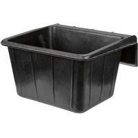 Produktbild von Futtertrog für Pferde Zaldi aus Gummi Schwarz