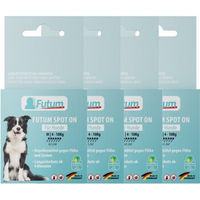 Produktbild von FUTUM Spot On Repellent-Mittel gegen Flöhe und Zecken für Hunde 4-10kg 24x1,2ml - 28,8 ml