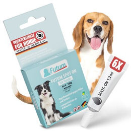 FUTUM Spot On Repellent-Mittel gegen Flöhe und Zecken für Hunde 4-10kg 30x1,2ml - 36 ml – Bild 1 von 6