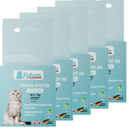 FUTUM Spot-On Repellent-Mittel gegen Flöhe und Zecken für Katzen Junior und Kitten 30x1,2ml - 36 ml – Bild 1 von 3