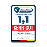 Produktbild von FUTUM Spot-On Repellent-Mittel gegen Flöhe und Zecken für Katzen Kitten und Junior 72x1,2ml - 86,4 ml