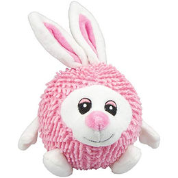 Produktbild von Fuzzle Plüschspielzeug Feuerhase mit Sessel für Welpen in Rosa