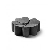 Produktbild von FuzzPlay Katzenliege Flower Katzenbett aus Filz in Grau