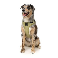 Produktbild von FuzzYard Active Go Reflektierendes Hundegeschirr Größe L Beige Grün