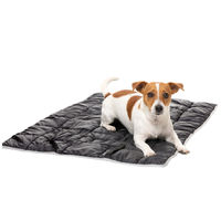 Produktbild von FuzzYard Active Roll-Up Hundematte aus Polyester in Schwarz und Grau
