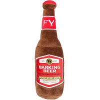 Produktbild von FuzzYard Barking Beer Plüschspielzeug für Hunde in Braun