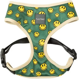 Produktbild von FuzzYard Hundegeschirr Biggie Smiles Grün Größe S aus Polyester