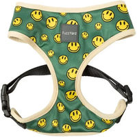 Produktbild von FuzzYard Hundegeschirr Biggie Smiles Grün Größe S aus Polyester