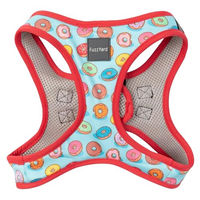 Produktbild von FuzzYard Hundegeschirr Step In You Drive Me Glazy Blau Bunt XS