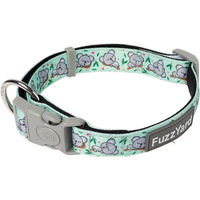 Produktbild von FuzzYard Hundehalsband Dreamtime Koalas aus Neopren wasserabweisend in Grün Türkis Größe S