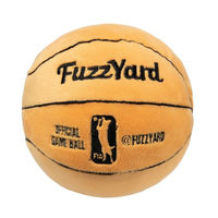 Produktbild von FuzzYard Hundespielzeug Basketball aus Plüsch in Orange - 1 Stk.
