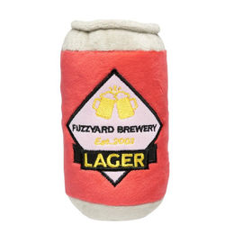 Produktbild von FuzzYard Hundespielzeug Dog Beer Plüschspielzeug Rot