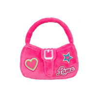 Produktbild von FuzzYard Hundespielzeug Fetch Handbag Plüschspielzeug Rosa