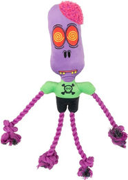Produktbild von FuzzYard Hundespielzeug Halloween Celebrities Ghoulia Roberts Quietschspielzeug aus Polyester Lila