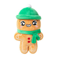 Produktbild von FuzzYARD Hundespielzeug Holly Jolly Chillybread Weihnachten Plüschspielzeug Größe L