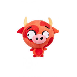 Produktbild von FuzzYard Hundespielzeug Moo-Hammad Ali Plüschspielzeug aus Polyester in Rot