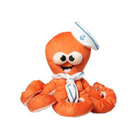 Produktbild von FuzzYard Hundespielzeug Octo-Pose Sailor Squiggles Plüschspielzeug Orange