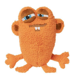 Produktbild von FuzzYard Hundespielzeug Oobert Orange Plüschspielzeug Größe L