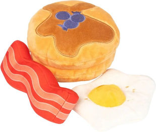 FuzzYard Hundespielzeug Perfect Match Dog's Breakfast 3er Pack aus buntem Polyester – Bild 1 von 2