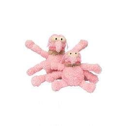Produktbild von FuzzYard Hundespielzeug Scratchette The Flea Plüschspielzeug Rosa Größe L