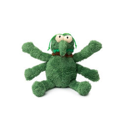 Produktbild von FuzzYard Hundespielzeug Scratchy The Flea Plüschspielzeug Grün Größe L
