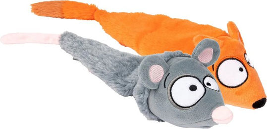FuzzYard Hundespielzeug The Yeetz Farewell Fox Wurfspielzeug aus Polyester in Orange – Bild 1 von 2