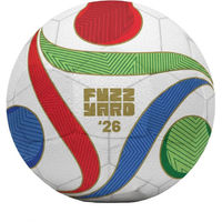 Produktbild von FuzzYard Hundespielzeug WM Ball aus Plüsch für kleine bis mittlere Hunde bunt