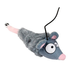 Produktbild von FuzzYARD Katzenspielzeug The Yeetz Rack Off Rat mit Catnip aus Polyester in Grau