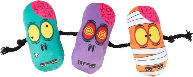 Produktbild von FuzzYard Katzenspielzeug Zombrain Slushie mit Catnip aus Polyester bunt