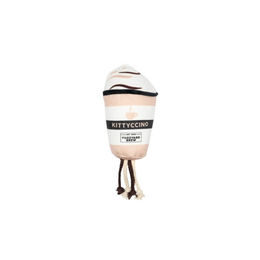 Produktbild von FuzzYARD Kittyccino Katzenspielzeug mit Catnip aus Polyester in Beige