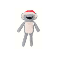 Produktbild von FuzzYard Life Hundespielzeug Christmas Koala Plüschspielzeug Grau