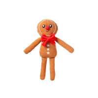 Produktbild von FuzzYARD Life Hundespielzeug Gingerbread Man Plüschspielzeug Braun