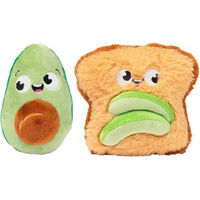Produktbild von FuzzYard Perfect Match Avocado & Toast Plüschtier Bunt