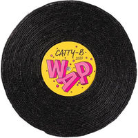Produktbild von FuzzYard Record Cat Scratcher Catty-B Kratzspielzeug für Katzen aus Sisal in Schwarz