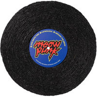 Produktbild von FuzzYard Record Cat Scratcher Meow Punk Kratzmatte aus Sisal Schwarz