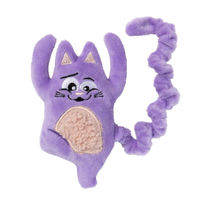 Produktbild von FuzzYARD Yoga Cats Namaste Katzenspielzeug mit Catnip aus Polyester in Lila