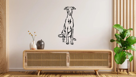 Produktbild von Galgo Wandtattoo Wandbild Wandsticker Wandaufkleber Wanddekoration