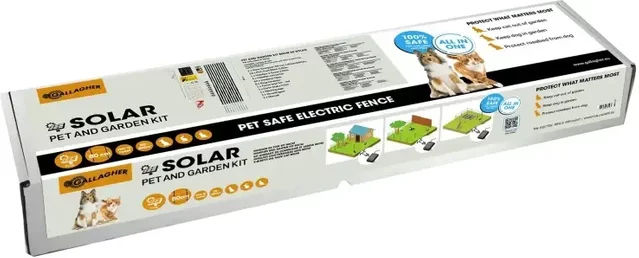 Produktbild von Gallagher Elektrozaun-Kit S6 für Haustiere und Garten