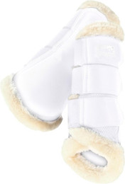 Produktbild von Gamaschen für Pferde aus Kunstpelz Eskadron Soft Mesh