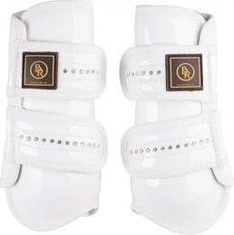 Produktbild von Gamaschen für Pferde aus Lackleder mit Strasssteinen BR Equitation Pro Max