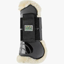 Produktbild von Gamaschen für Pferde mit synthetischem Kunstpelzrand USG