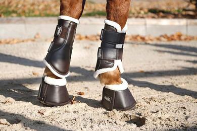 Produktbild von Gamaschen RS Kunstleder & Fake Fur