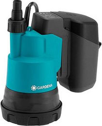 GARDENA Kabellose Tauchpumpe für sauberes Wasser 2000/2 18V P4A mit wiederaufladbarer Batterie – Bild 1 von 4