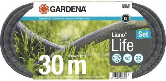 Produktbild von GARDENA Liano Life Textilschlauch 30 m Satz - 25 m