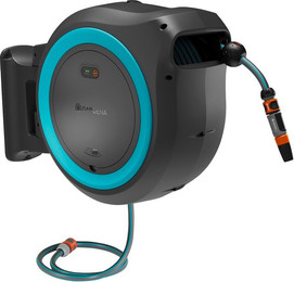 Produktbild von GARDENA Wand-Schlauchaufroller PowerRoll XL mit Druckspeicher - 35 m