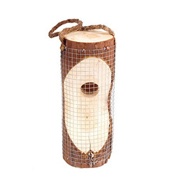 Produktbild von GARDIGO Vogelfutterspender aus Holz zum Aufhängen