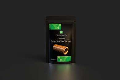 Produktbild von Garnelen TV Premium Bambusröhrchen - 1 Stk