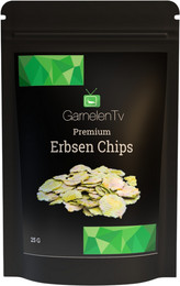 Produktbild von Garnelen TV Premium Erbsen Chips - 25 g